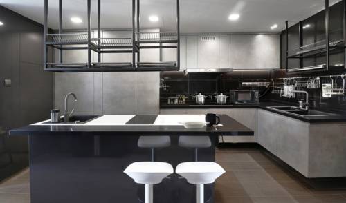 Kitchen Island Monotone