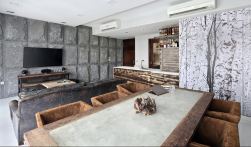 Living Bush Hammer Granite